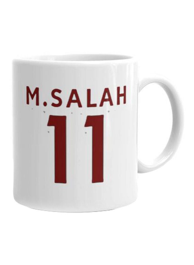 Fast Print Ceramic Printed Mug White/Red