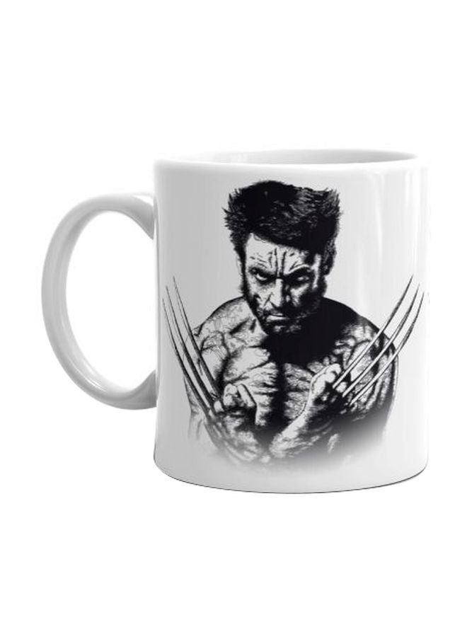 Fast Print Wolverine Printed Mug White/Black