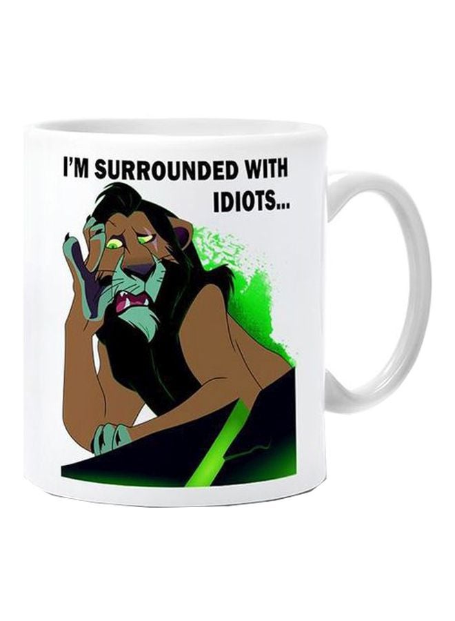 Fast Print Printed Ceramic Mug Multicolour