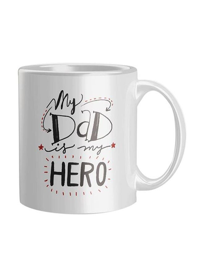 iPrint Printed Coffee Mug White/Black/Red One Size