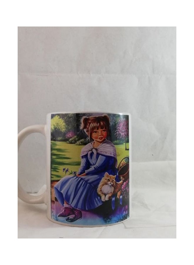 بيبا مج مطبوع أزرق / أخضر - Image 2