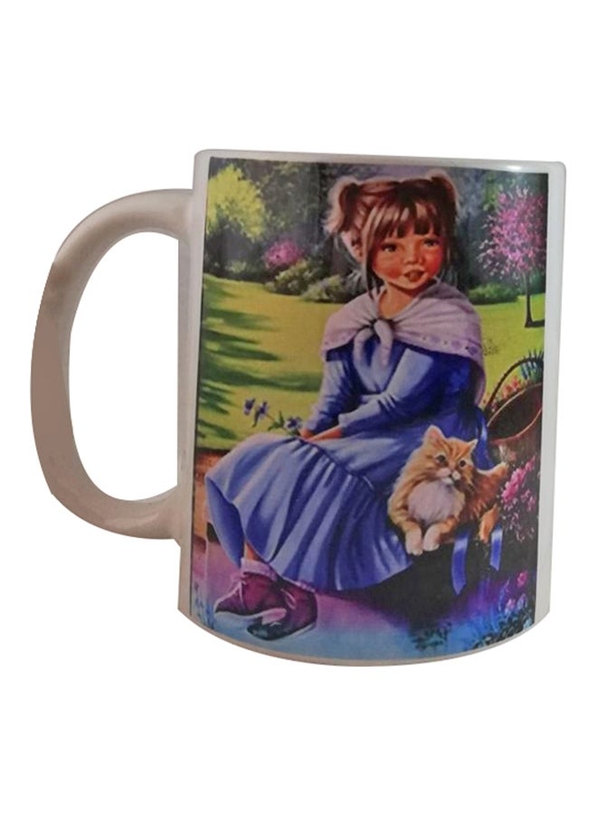 بيبا مج مطبوع أزرق / أخضر - Image 1