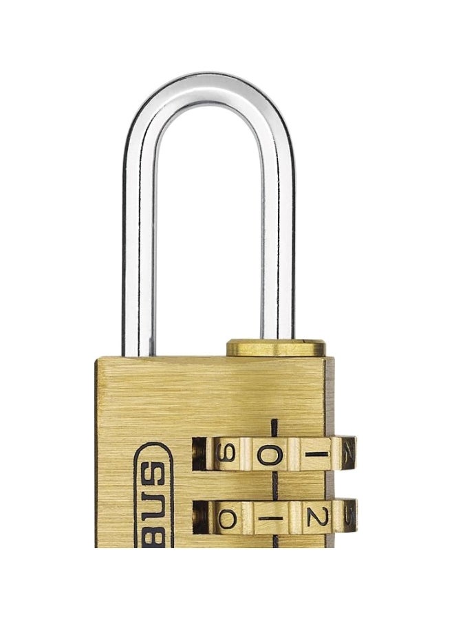 Combination Padlock Yellow - Image 2