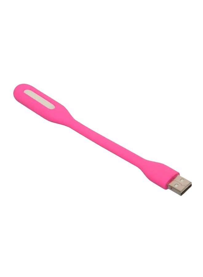 مصباح LED مرن بمنفذ USB وردي - Image 2