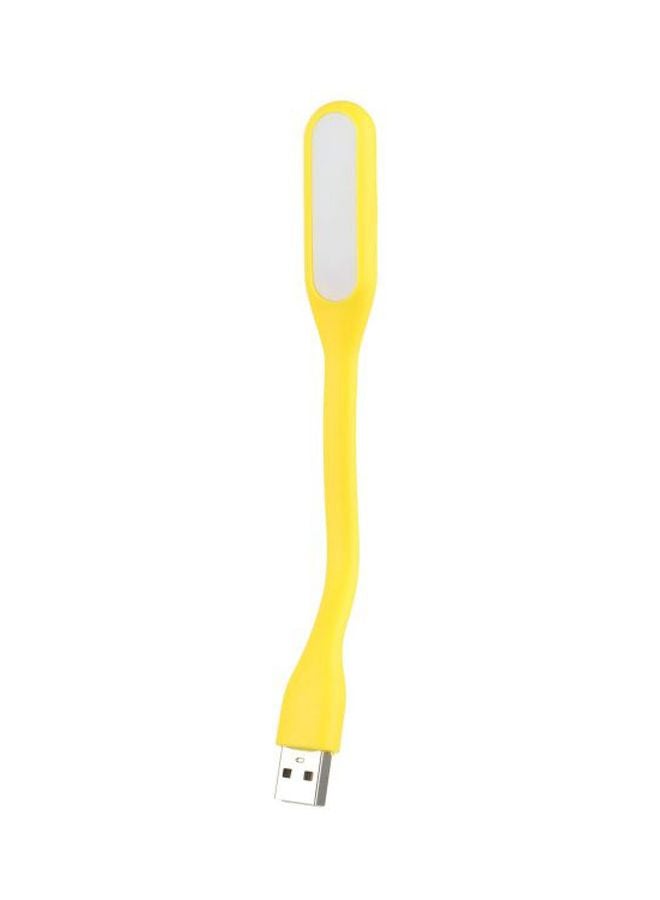 مصباح LED مرن مزود بمنفذ USB أصفر  - Image 1