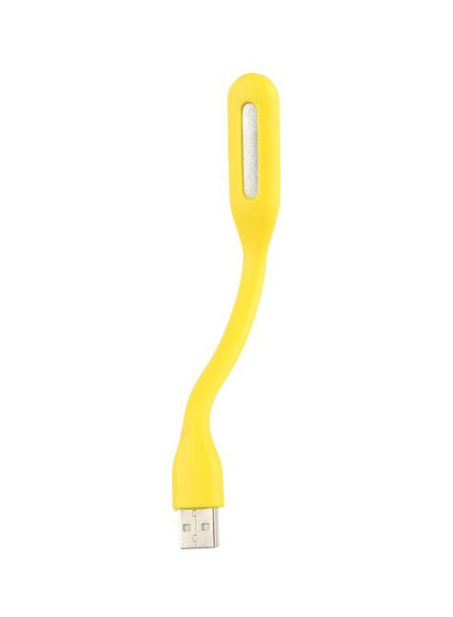 مصباح LED مرن مزود بمنفذ USB أصفر  - Image 2
