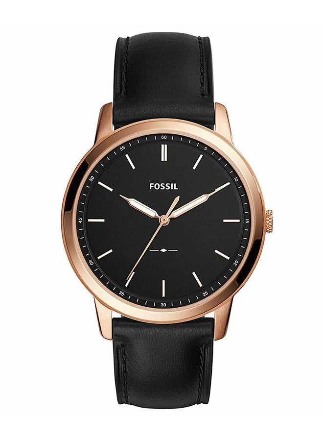 FOSSIL - Men's Leather Analog Wrist Watch FS5376 - Image 1