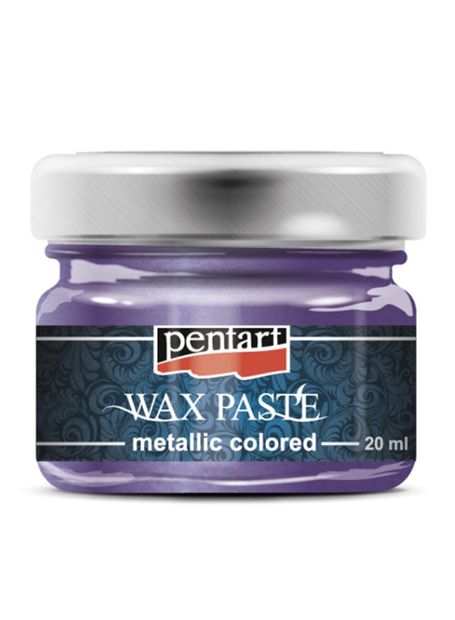 Wax Paste Metallic Colored Purple 20ml