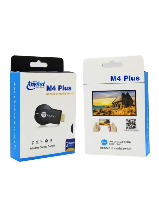 AnyCast - M4 Plus Wireless Display Dongle Black - Image 1