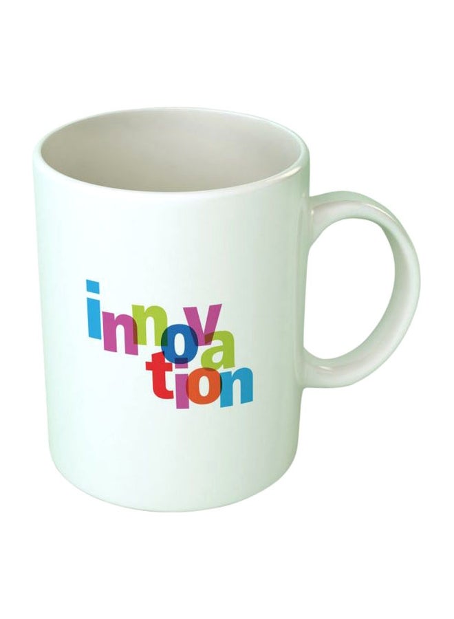 Fast Print Innovation Printed Mug White/Green/Blue