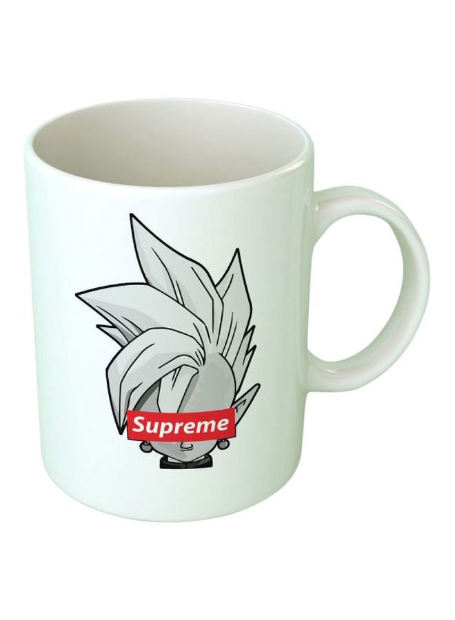 فاست برينت قدح قهوة مطبوع أبيض/أسود/أحمر