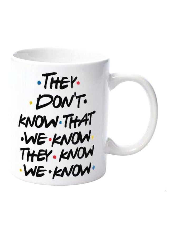 فاست برينت مج من السيراميك بطبعة أبيض/أسود/أخضر