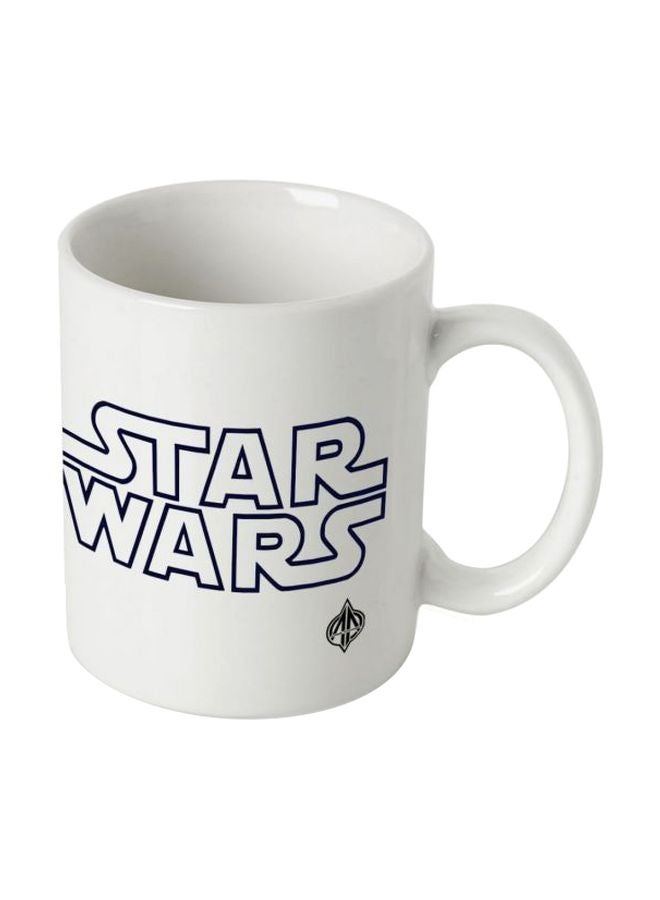 Fast Print Star Wars Printed Mug White/Black Standard
