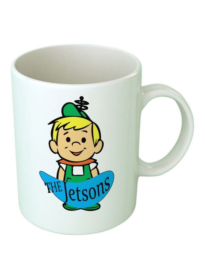 فاست برينت مج بطبعة مسلسل The Jetsons أبيض/أزرق/أخضر