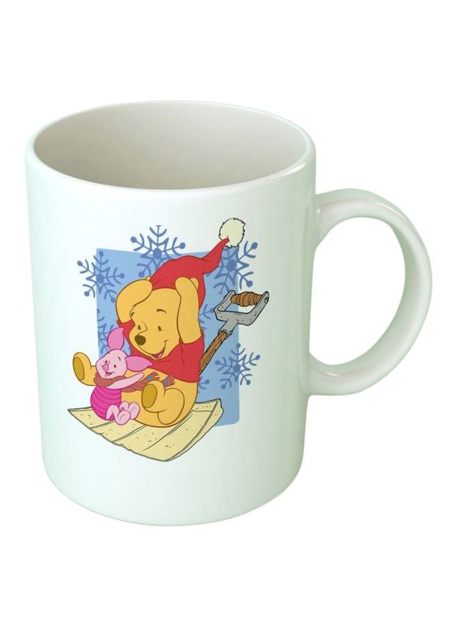 فاست برينت مج من السيراميك بطبعة أبيض/أزرق/أحمر