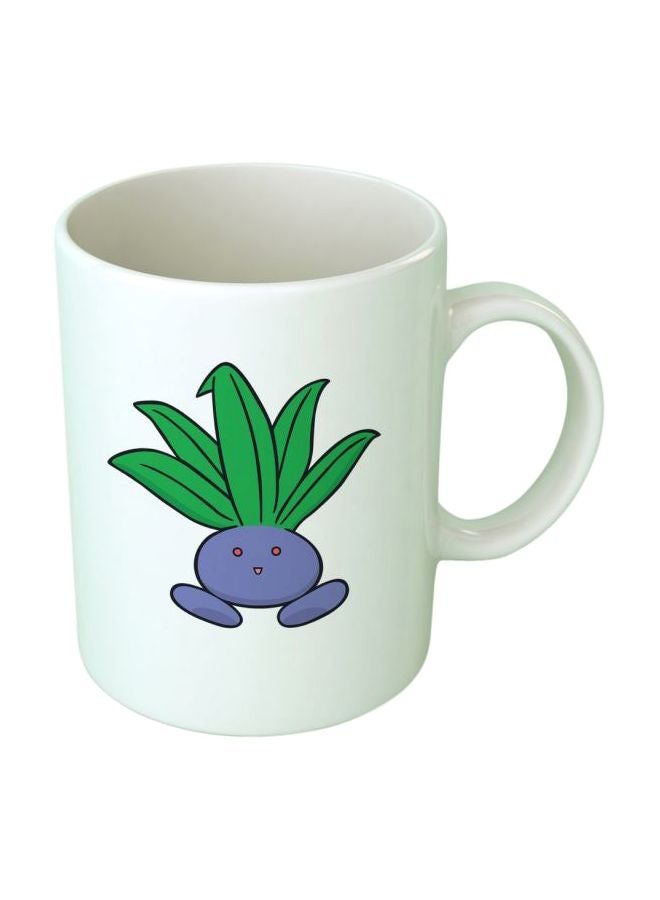 فاست برينت مج من السيراميك بطبعة أبيض/أزرق/أخضر