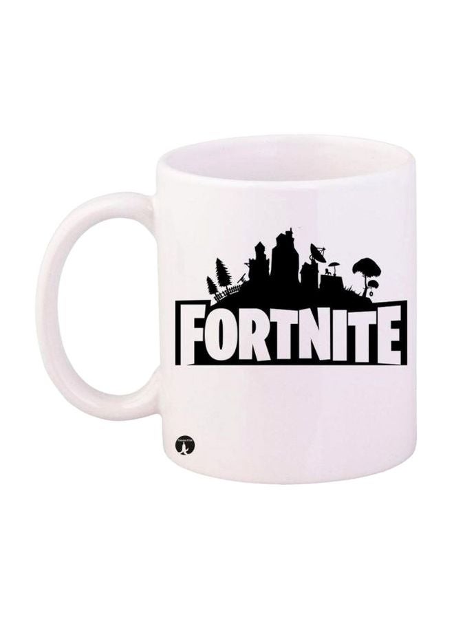 Fast Print Fortnite Printed Mug White/Black
