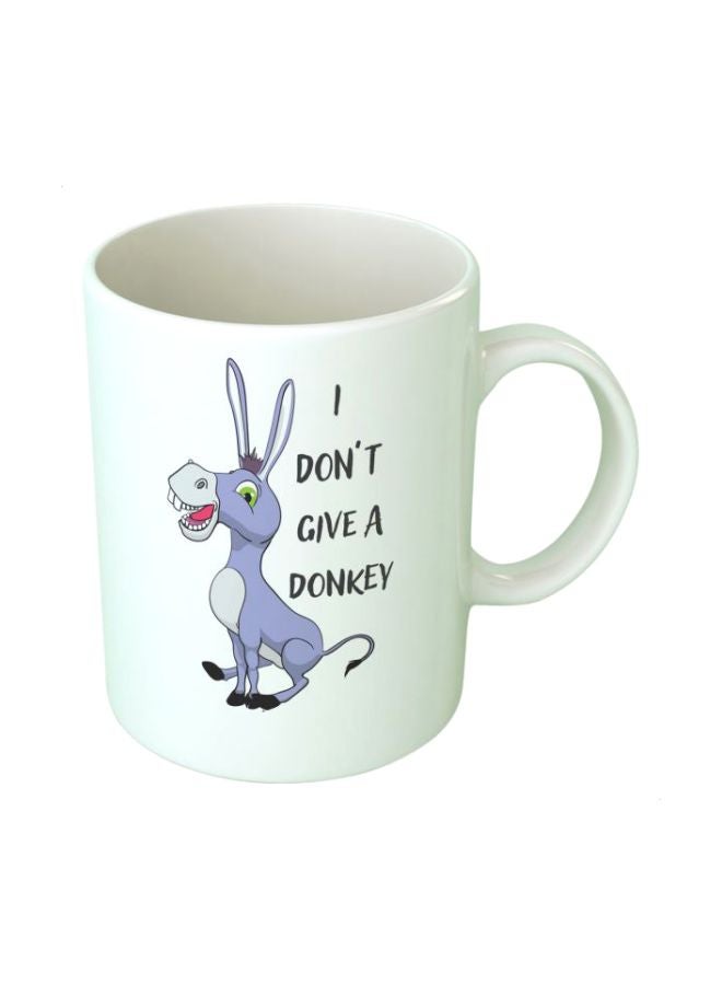 فاست برينت مج من السيراميك بطبعة أبيض/رمادي/أسود