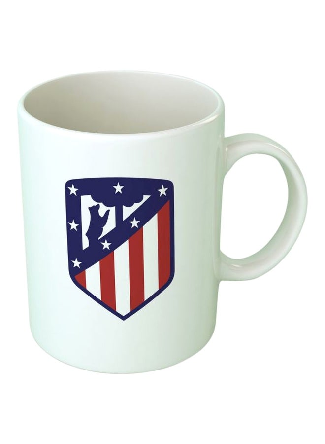 فاست برينت مج من السيراميك بطبعة أبيض/أزرق/أحمر