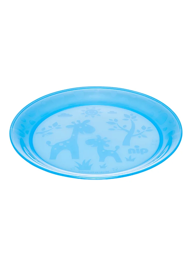 nip 4-Piece Giraffe Printed Dish Set