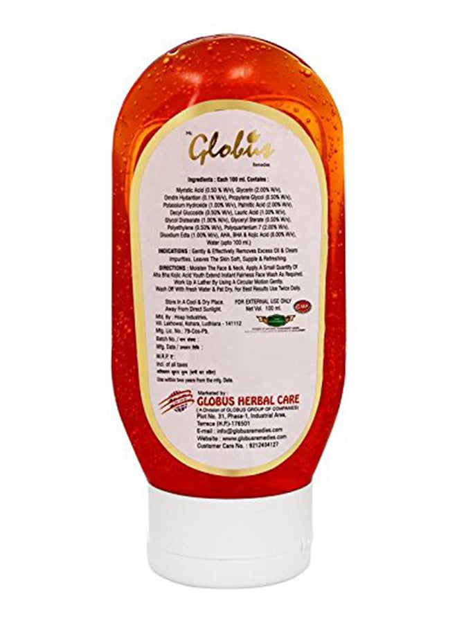 Globus Remedies Extended Exfoliating Cleanser Face Wash 100ml - Image 2