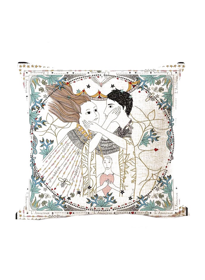 Decorative Cushion Cover Multicolour 45x45cm