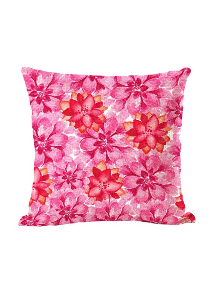 Decorative Cushion Cover Pink 45x45cm