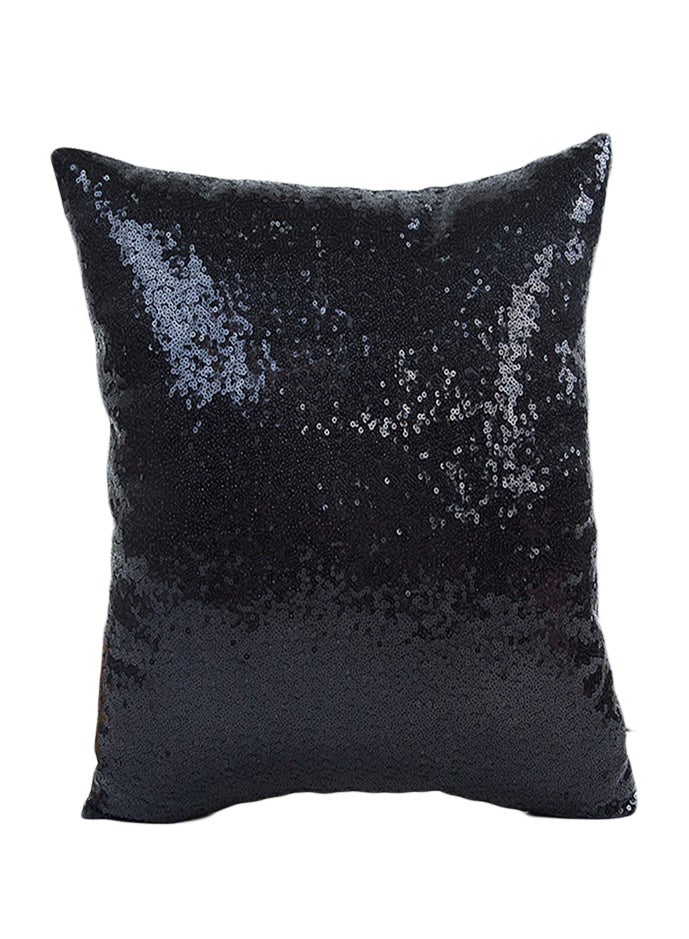 Decorative Cushion Cover Black 45x45cm