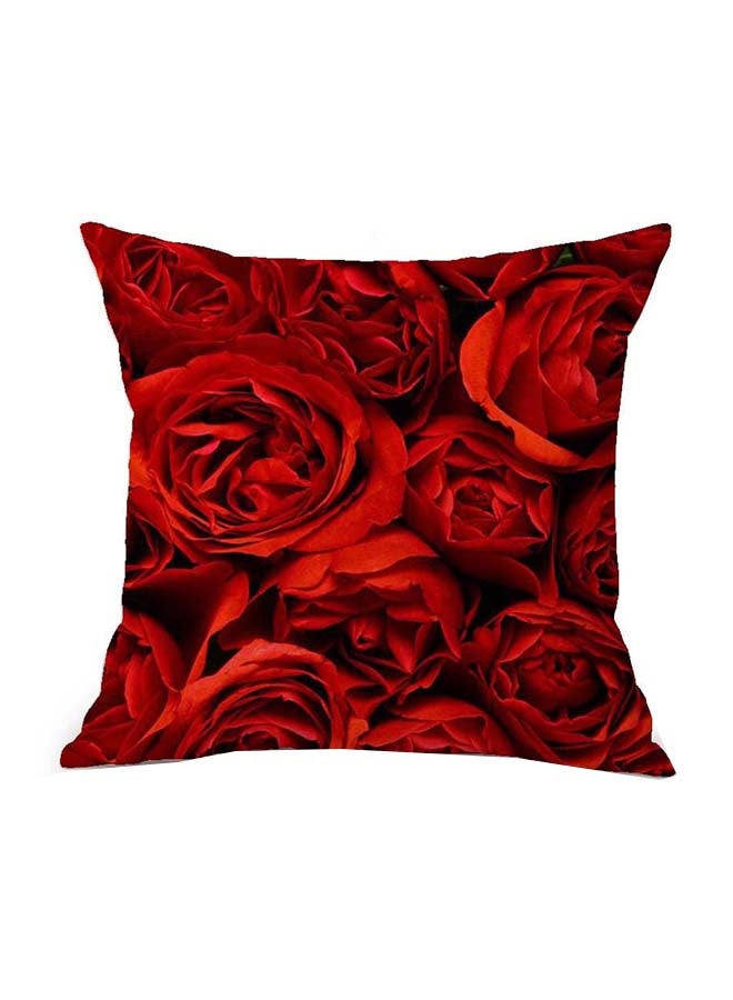 Decorative Cushion Cover Red 45x45cm