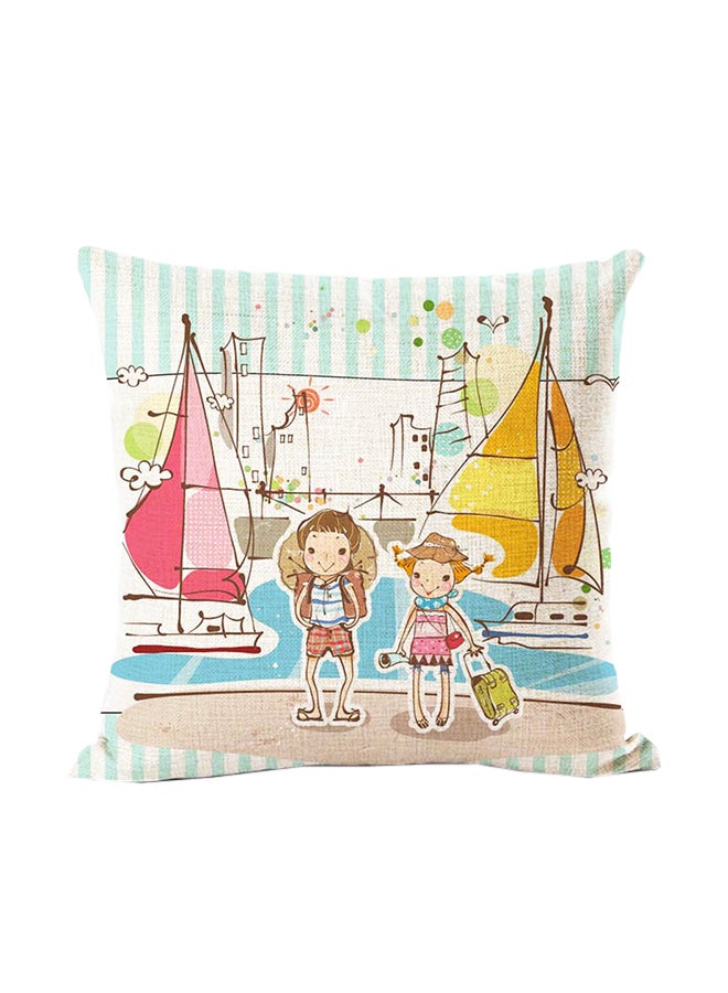 Decorative Cushion Cover Multicolour 45x45cm