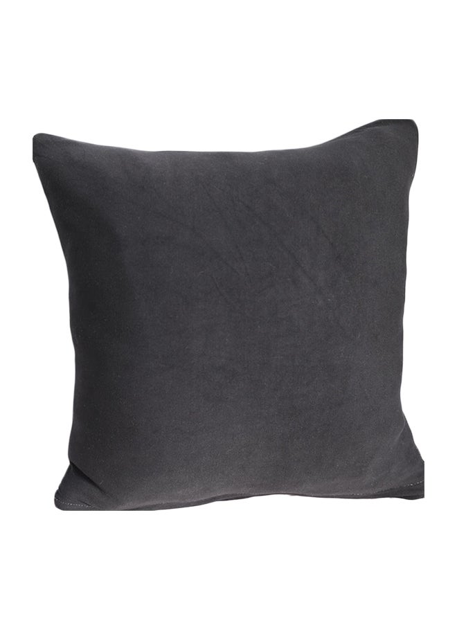 Decorative Cushion Cover Black 45x45cm