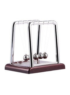 OUTAD Newtons Cradle Fun Steel Balance Ball Silver  - Image 5