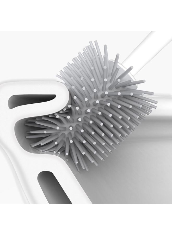 Xiaomi Vertical Toilet Brush Holder Cleaner Set White 0.45kg - Image 3