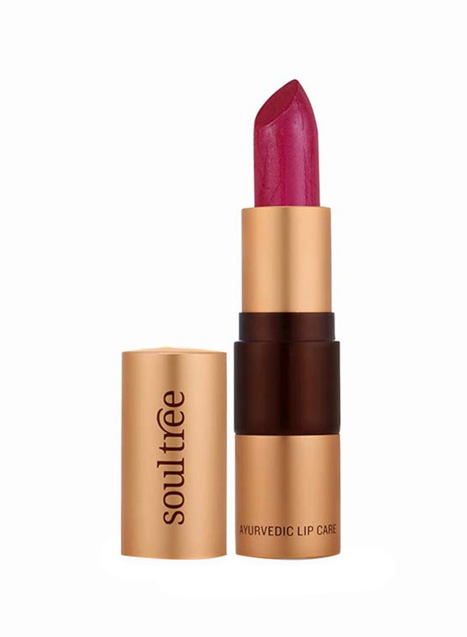 SOULTREE Ayurvedic Glistening Loam Lipstick Pink - Image 1