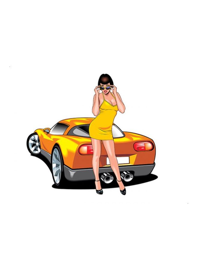 أتراكتيف ديزاين ملصق سيارة مضاد للمياه 