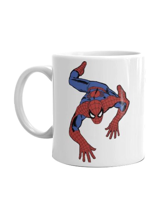 Spider-Man Printed Mug White/Red/Blue Standard