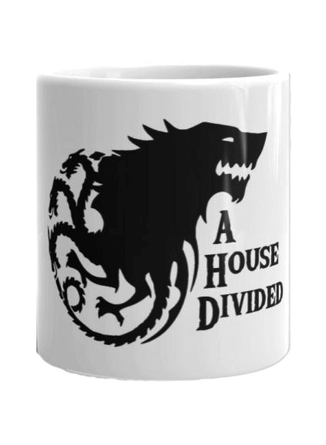 Game Of Thrones Printed Mug White/Black - Image 1