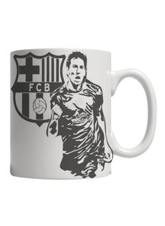 Lionel Messi Logo Printed Mug White/Black - v1566998258/N29467582A_1