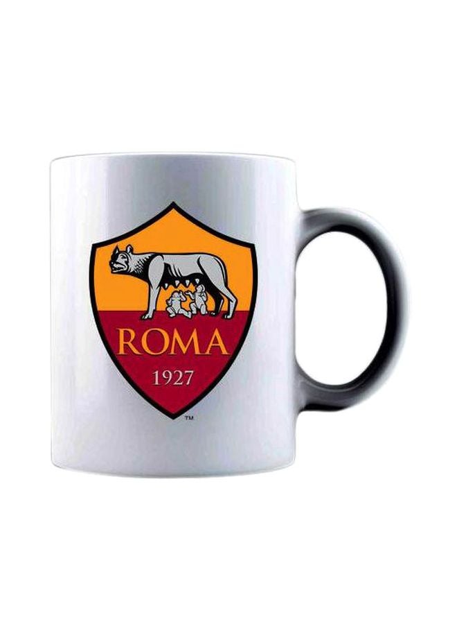 Roma 1972 Printed Mug White/Yellow/Red