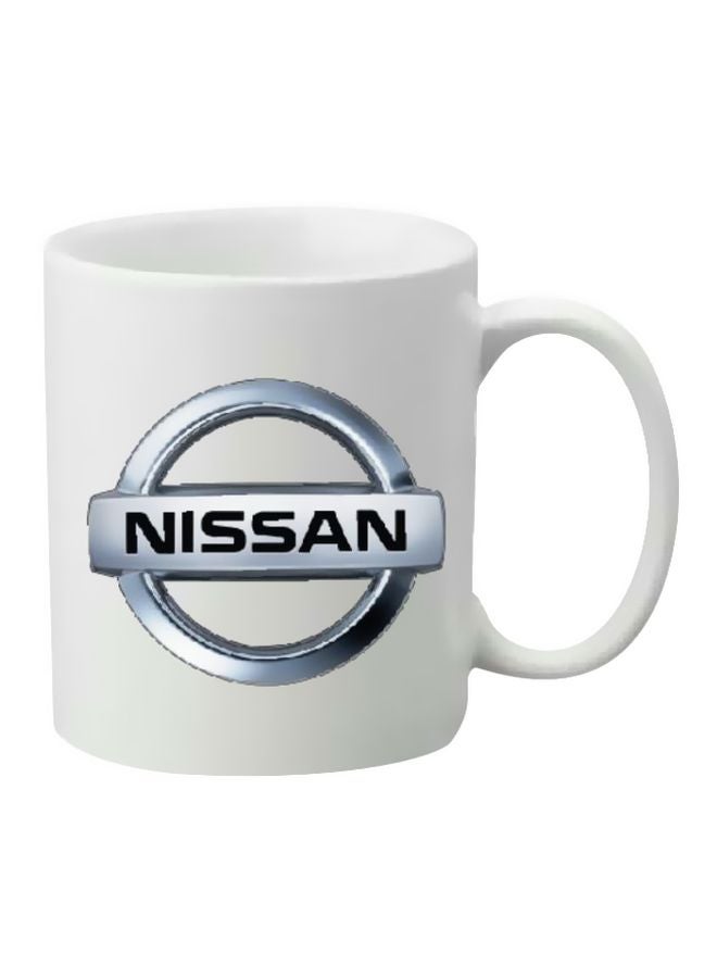 Nissan Printed Coffee Mug White/Silver Standard