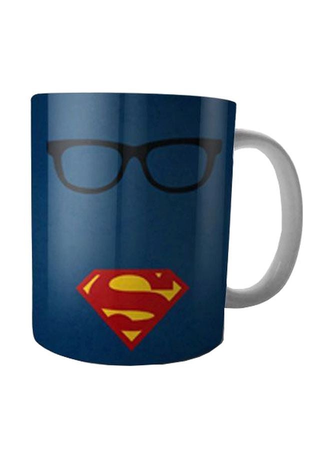 فاست برينت مج من السيراميك بطبعة أزرق/أحمر/أصفر