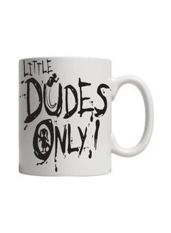 p.h Printed Ceramic Mug Grey/Black 