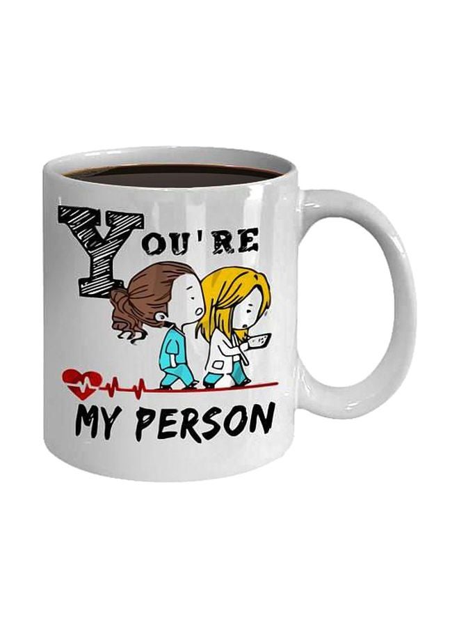 PH You Are My Person Printed Mug White/Blue/Black