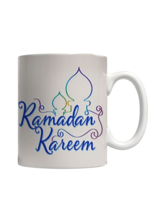 PH Ramadan Kareem Printed Mug White/Blue/Green 