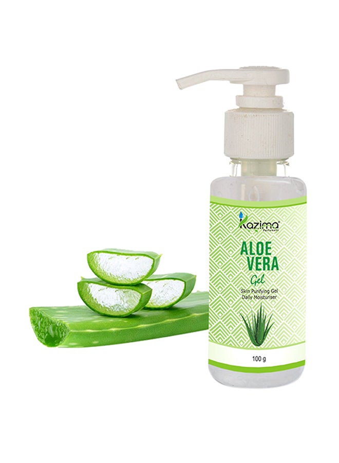 Aloe Vera Daily Moisturizer Raw Gel White 100grams