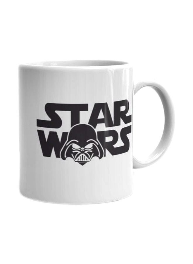 Star Wars Printed Mug White/Black