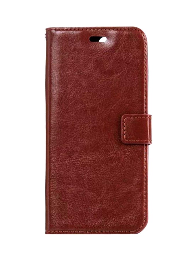 Protective Wallet Cards Case Cover For Apple iPhone 6 / 6S Brown  - Image 1