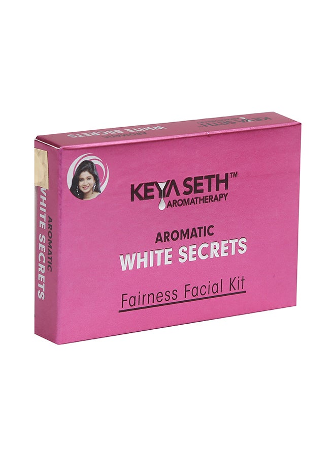 KEYA SETH AROMATHERAPY, DEVICE OF DROP Aromatic White Secrets Fairness Facial Kit - Image 1