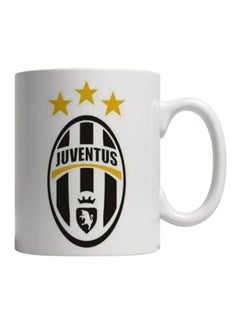 Juventus Logo Printed Ceramic Mug White/Yellow/Black - v1566999094/N29468066A_1