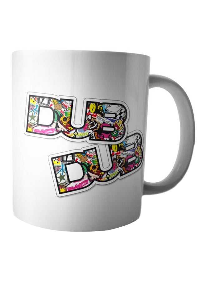 ويب أفندي مج من السيراميك بطبعة متعدد الألوان